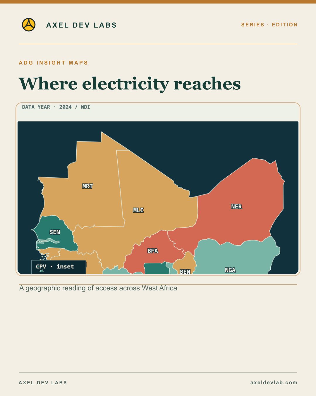 Where electricity reaches
