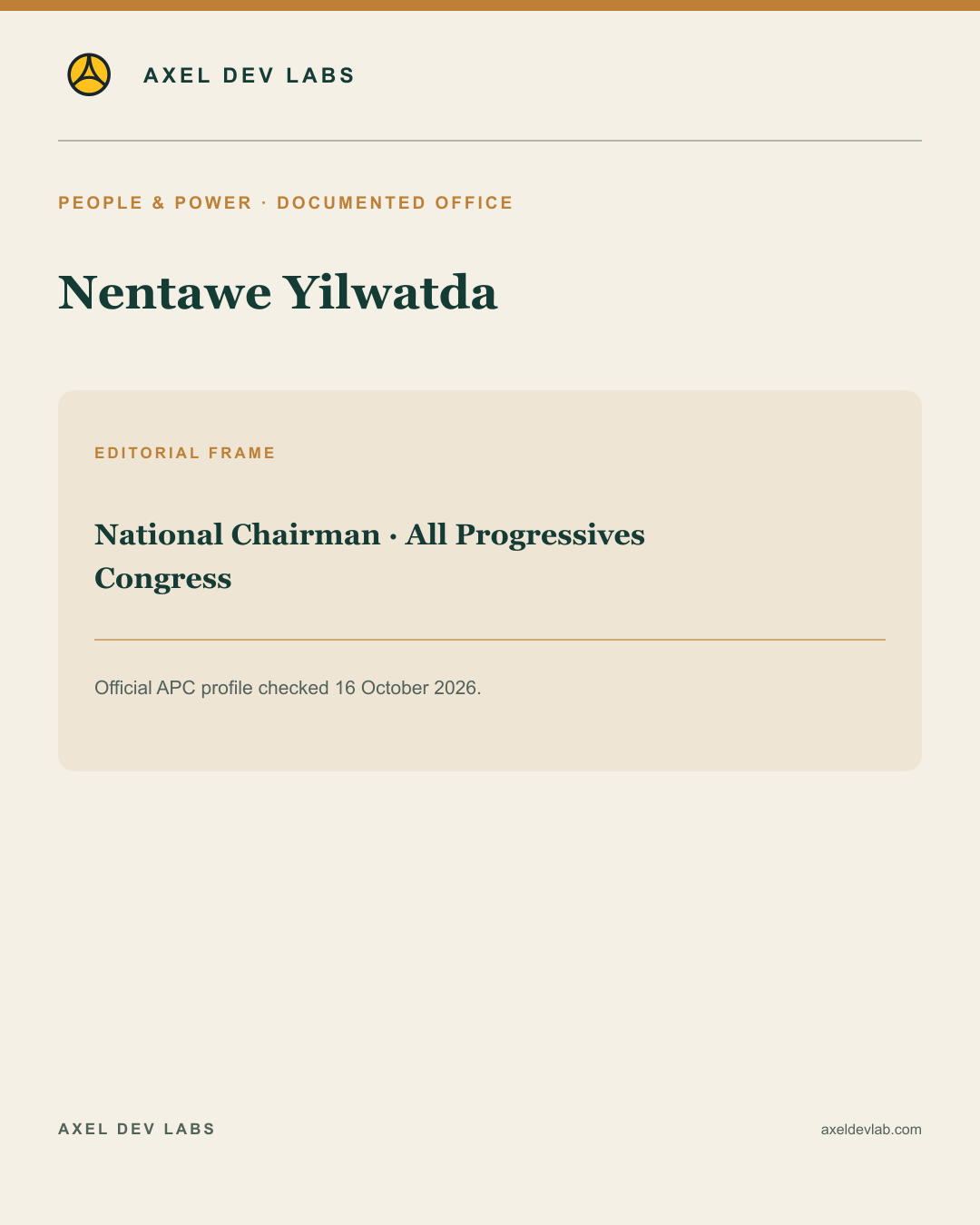 Nentawe Yilwatda