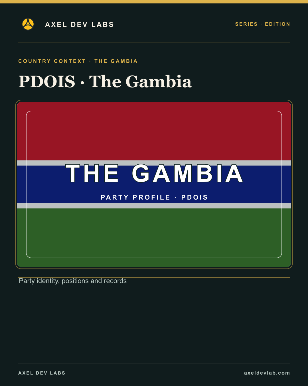 PDOIS · The Gambia