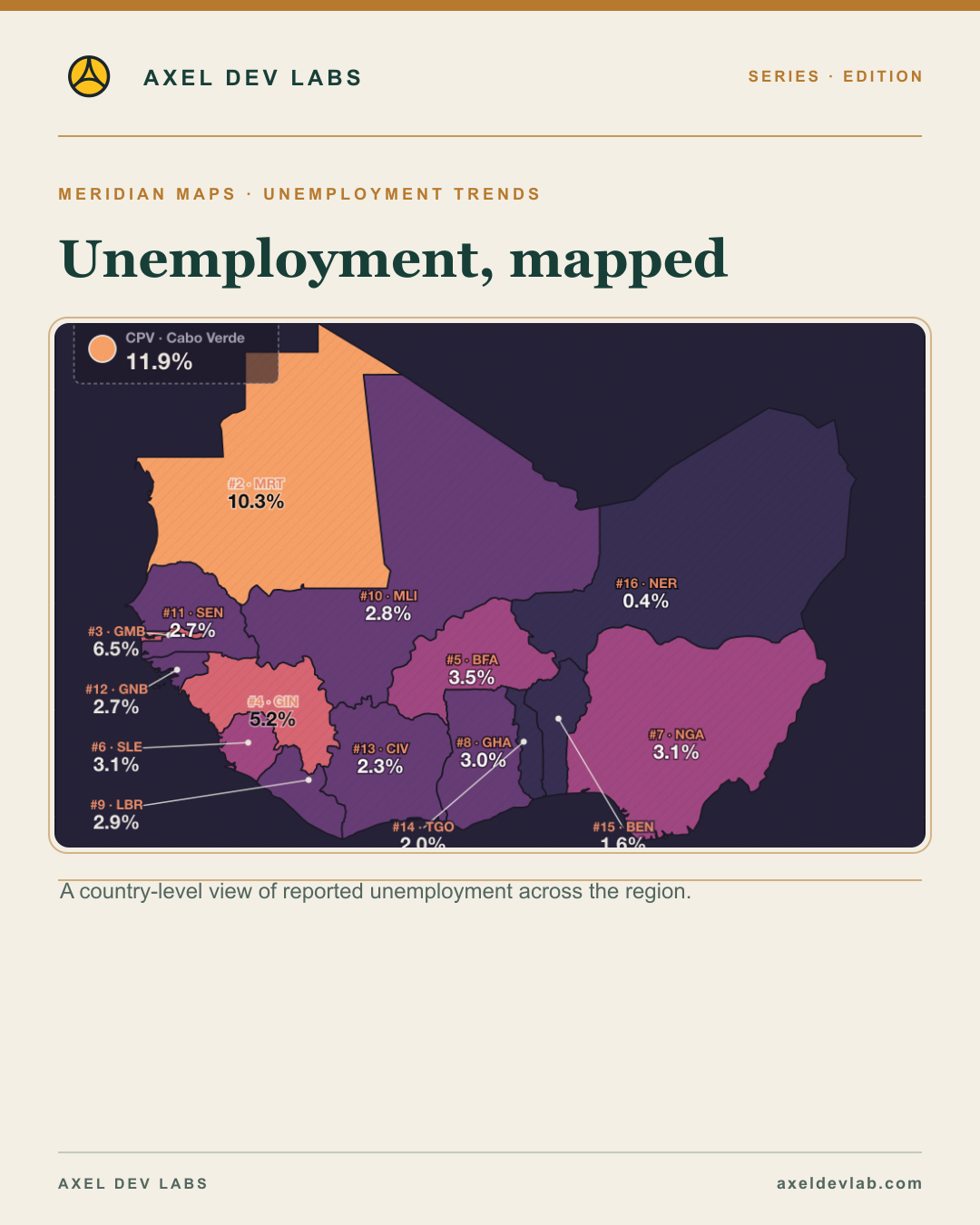 Unemployment, mapped
